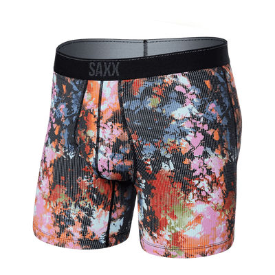 Saxx Quest Quick Dry Mesh Boxers - Prismatic Ice Dye - Multi - TheHockeyShop.com