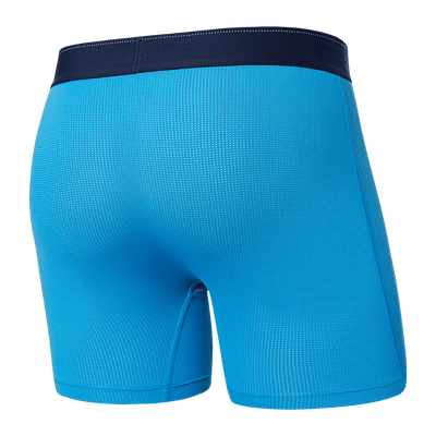 Saxx Quest Quick Dry Mesh Boxers - Tropical Blue - TheHockeyShop.com