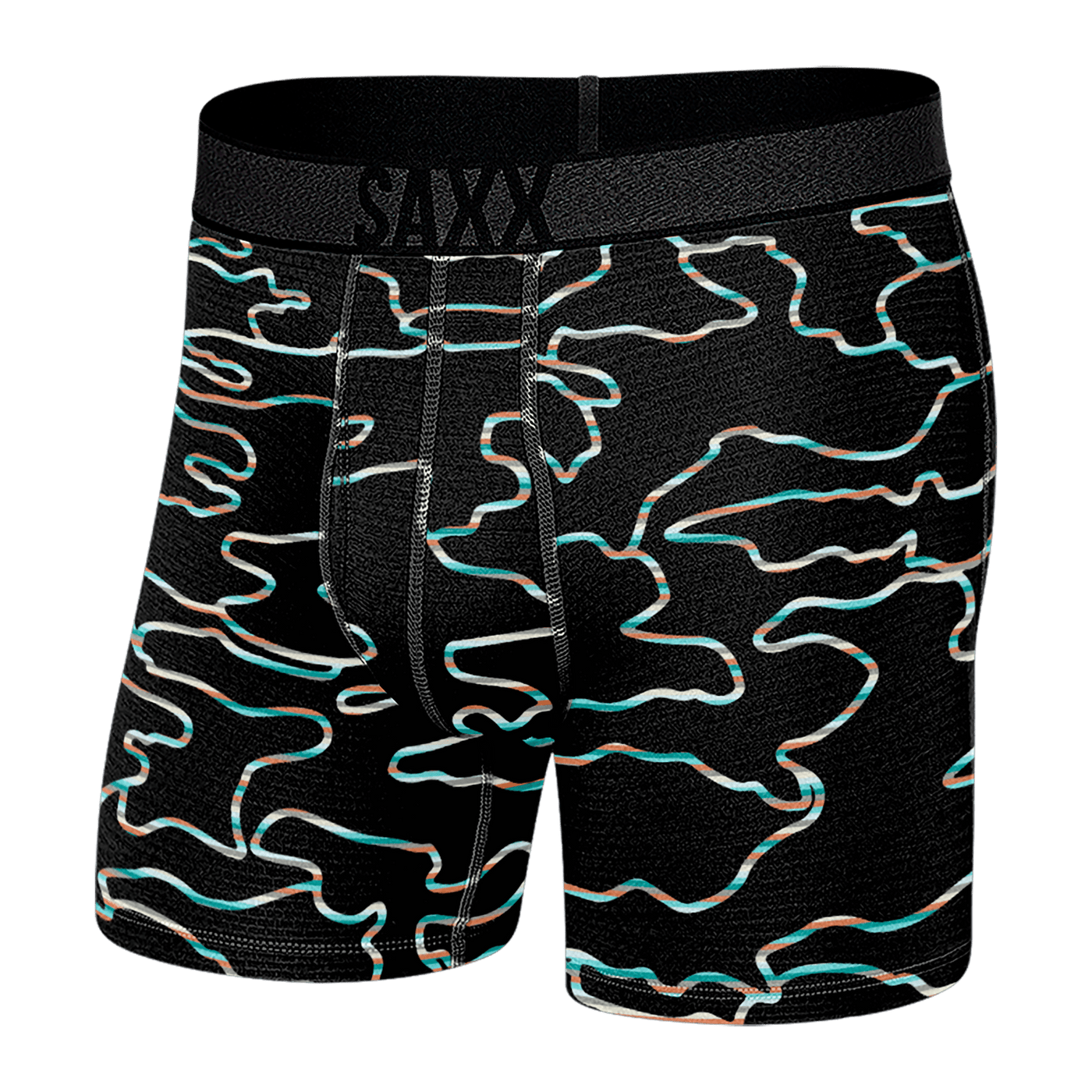 Saxx Roast Master Mid-Weight Boxers - Get Out Camo - FD Black - TheHockeyShop.com