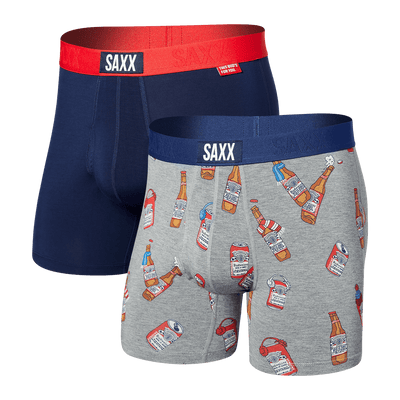 Saxx Ultra Boxers - Winter Gear / Midnight Blue (2 Pack) - TheHockeyShop.com