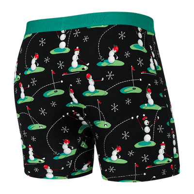 Saxx Ultra Boxers - 18 Ho-Ho Holes-Black - The Hockey Shop Source For Sports