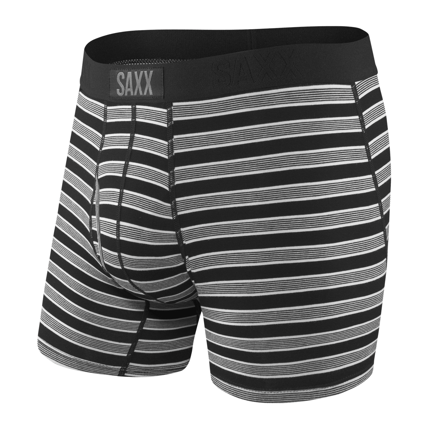 Saxx Ultra Boxers - Black Crew Stripe - The Hockey Shop Source For Sports