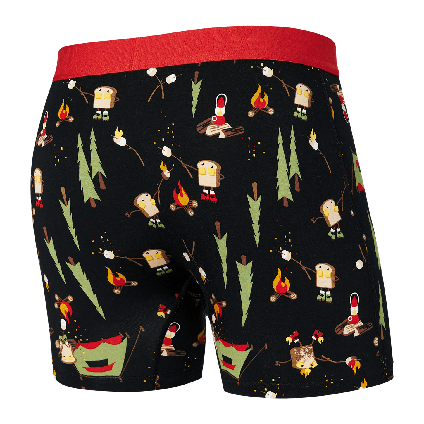 Saxx Ultra Boxers - Let's Get Toasted - Black