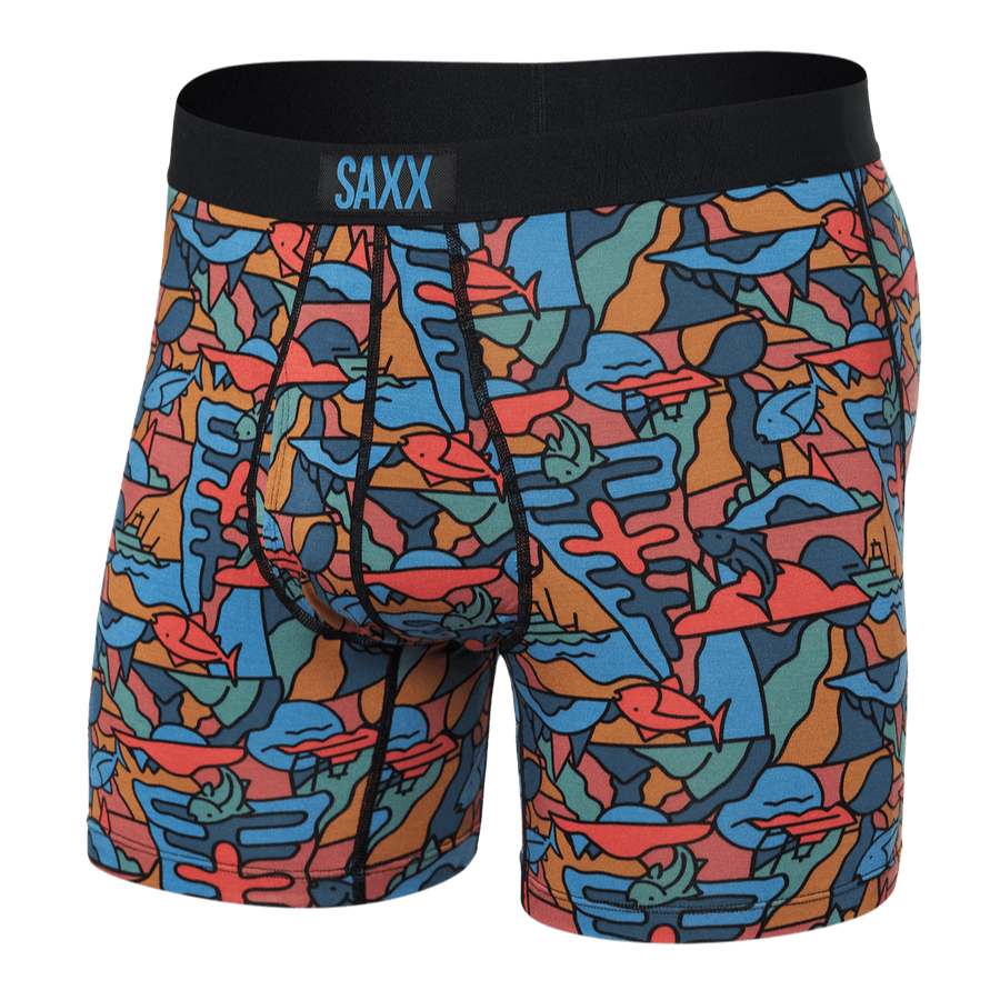 Saxx Ultra Boxers - Over The River - Multi - TheHockeyShop.com