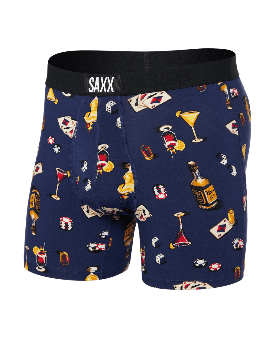 Saxx Ultra Boxers - Vice Squad - Astro Blue - TheHockeyShop.com