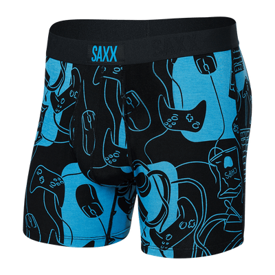 Saxx Ultra Boxers - What To Play-Black - The Hockey Shop Source For Sports