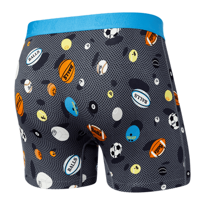 Saxx Vibe Boxers - Balls to the Walls-Black - The Hockey Shop Source For Sports