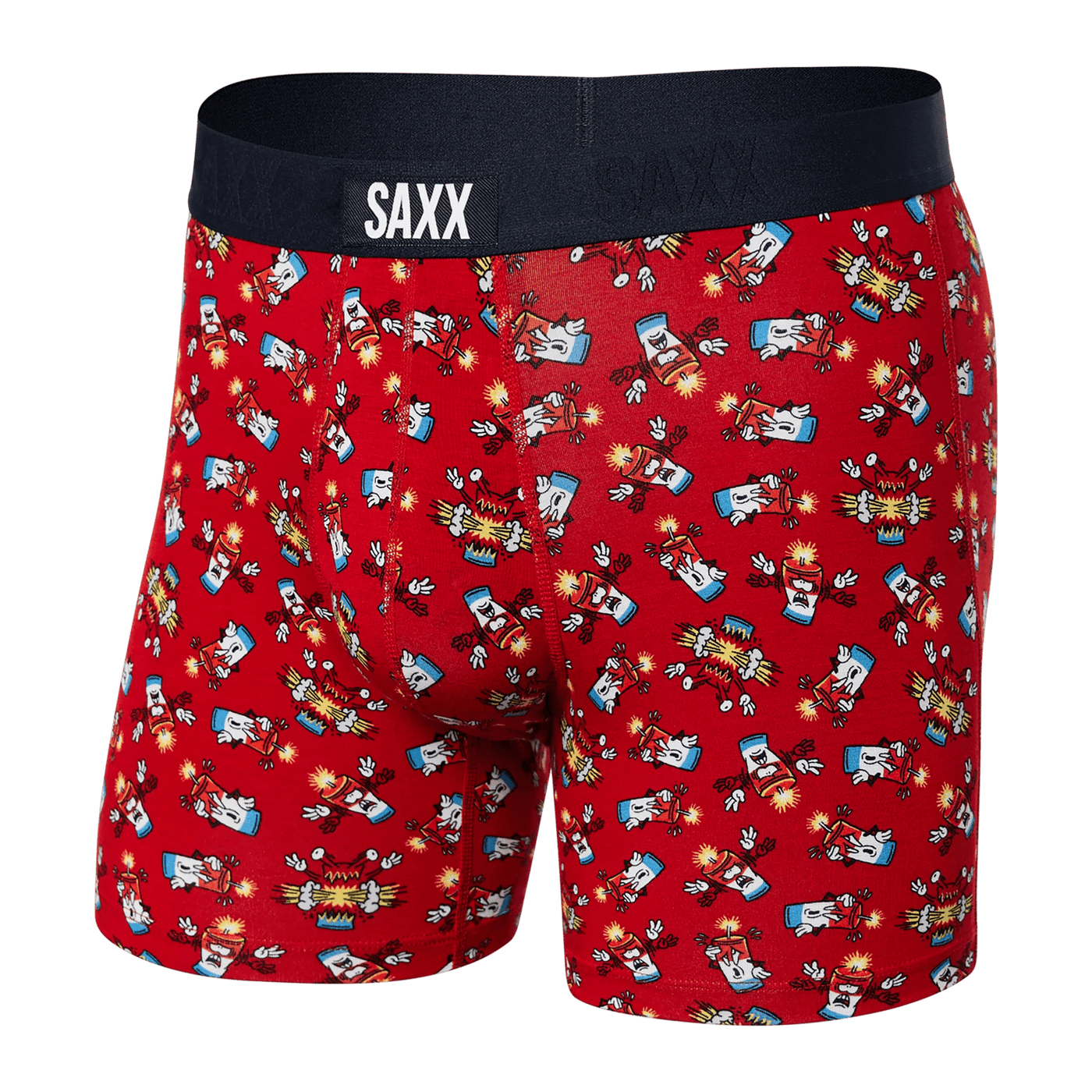 Saxx Vibe Boxers - Big Bang Red - The Hockey Shop Source For Sports