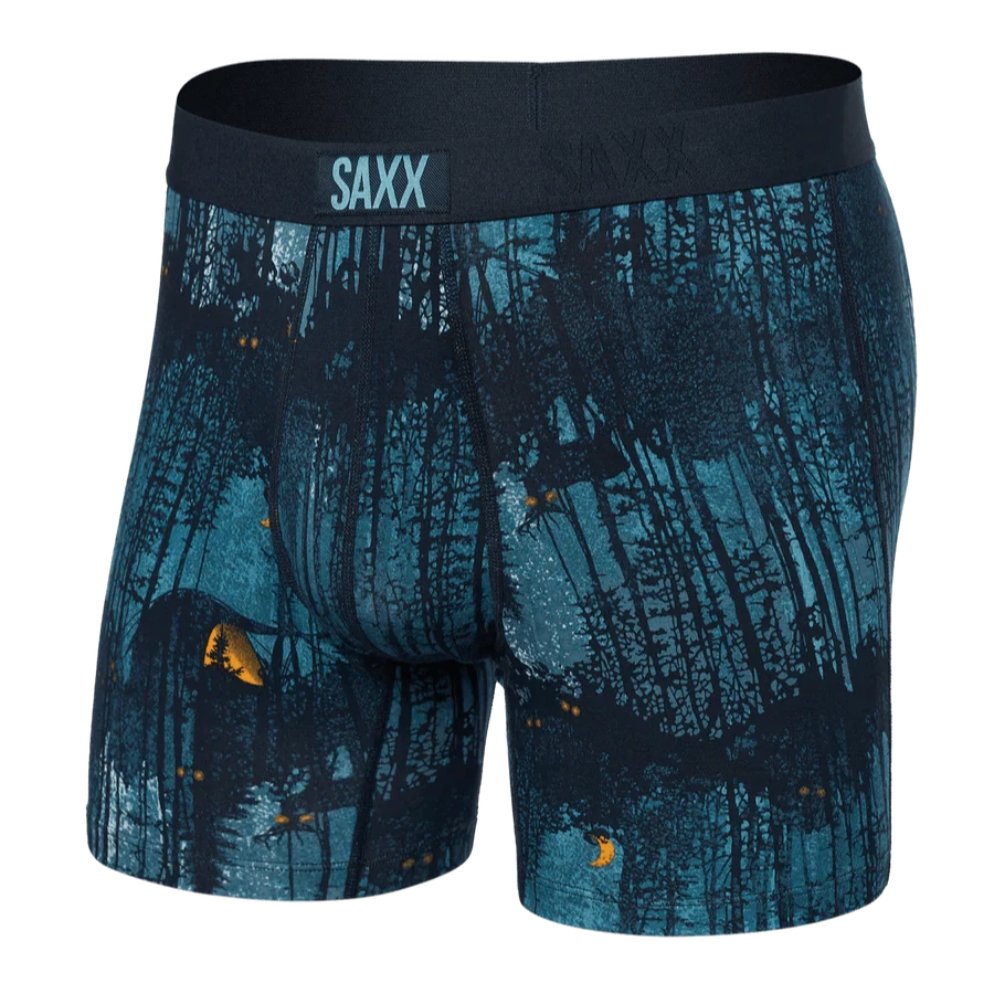 Saxx Vibe Boxers - Forest Walk - Dark Ink - TheHockeyShop.com