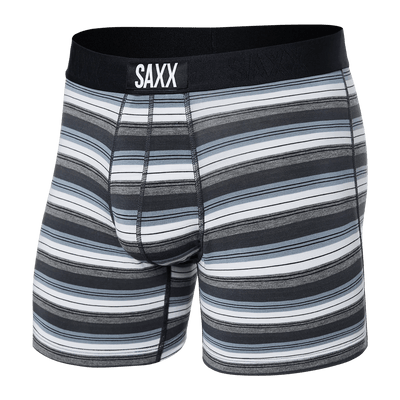 Saxx Vibe Boxers - Freehand Stripe-Grey - The Hockey Shop Source For Sports