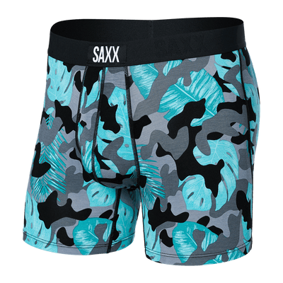 Saxx Vibe Boxers - Island Camo-Black - The Hockey Shop Source For Sports