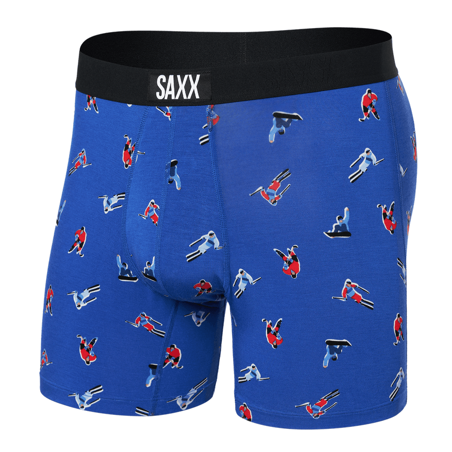 Saxx Vibe Boxers - Winter Action - Sport Blue - TheHockeyShop.com