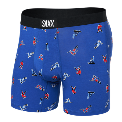 Saxx Vibe Boxers - Winter Action - Sport Blue - TheHockeyShop.com