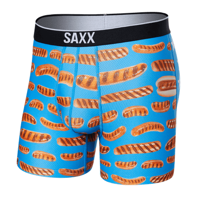 Saxx Volt Boxers - All American Wieners Blue - TheHockeyShop.com