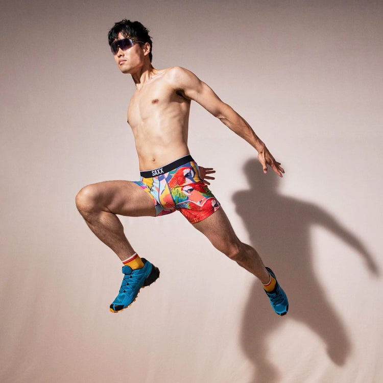 Saxx Volt Boxers - Parrot Isle - Multi - TheHockeyShop.com