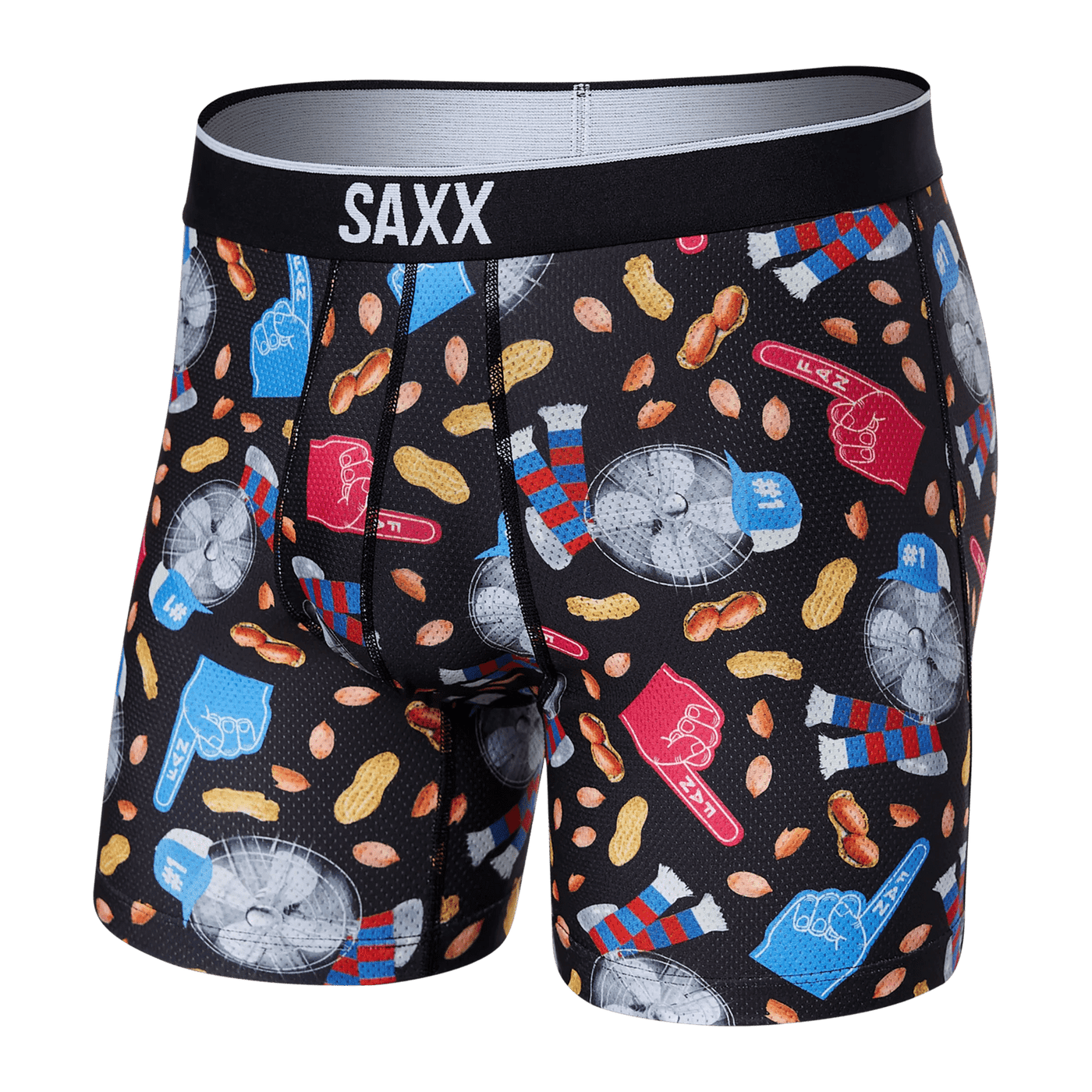 Saxx Volt Boxers - Sports Fan - Black - TheHockeyShop.com