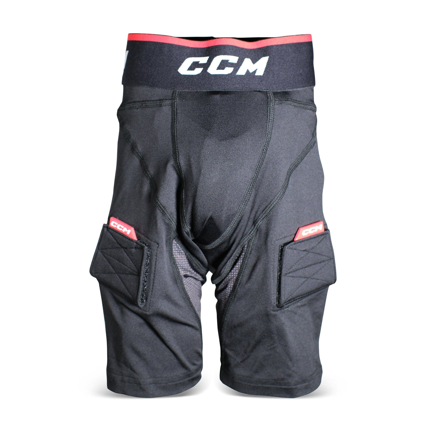 CCM Junior Compression Jock Shorts w/ Tabs