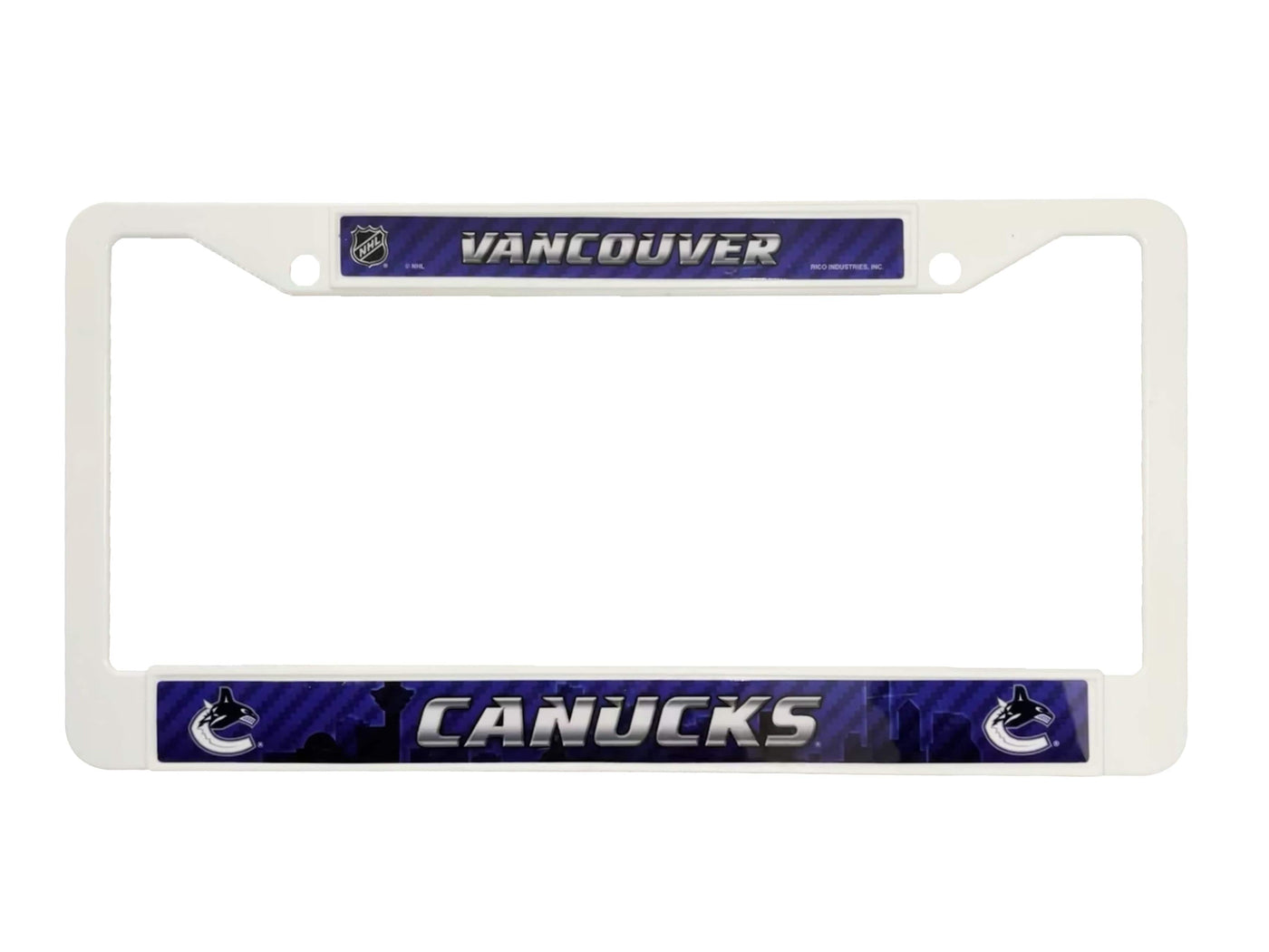 NHL Plastic License Plate Frame - Vancouver Canucks - The Hockey Shop Source For Sports