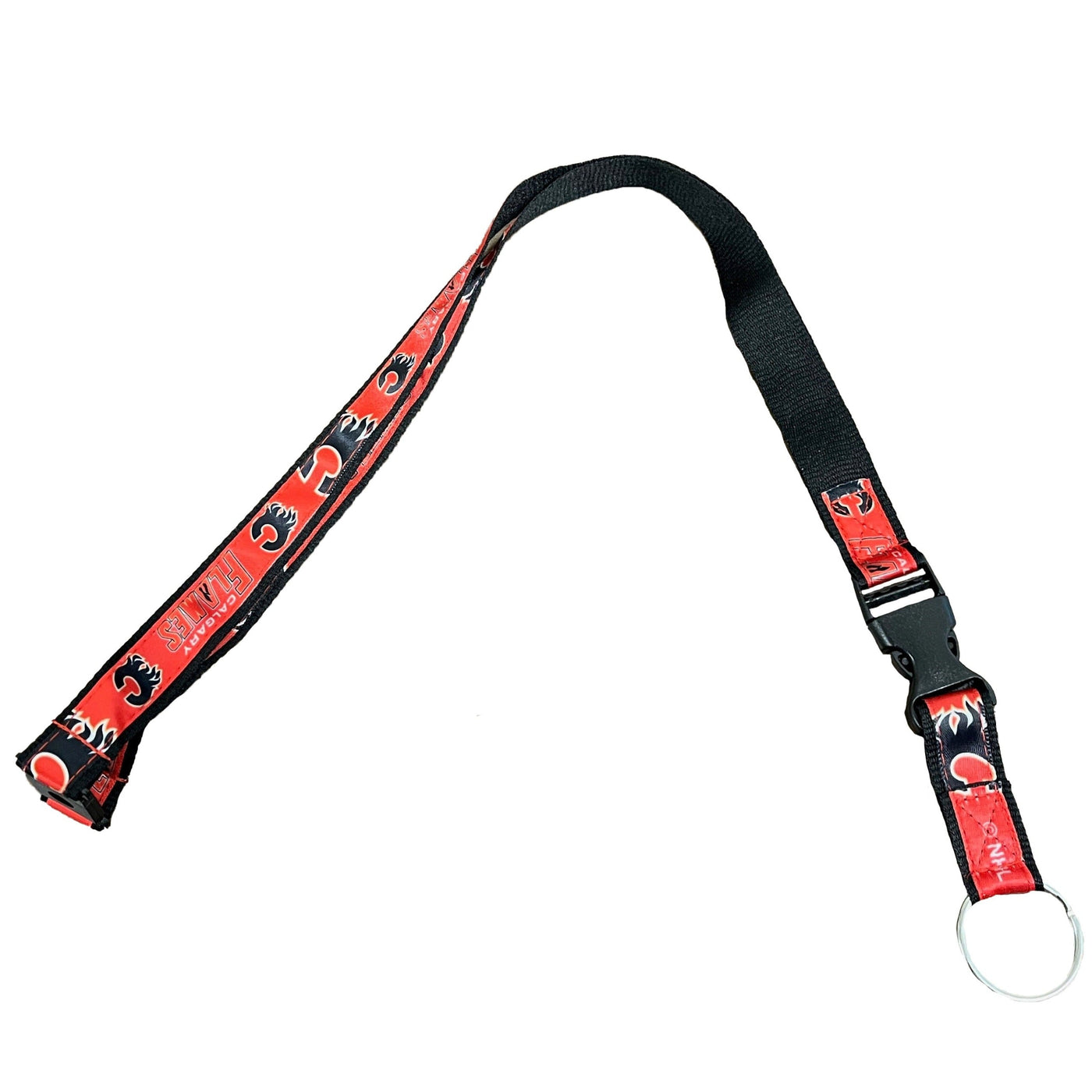 Sports Vault NHL Webbed Lanyard - Calgary Flames - The Hockey Shop Source For Sports