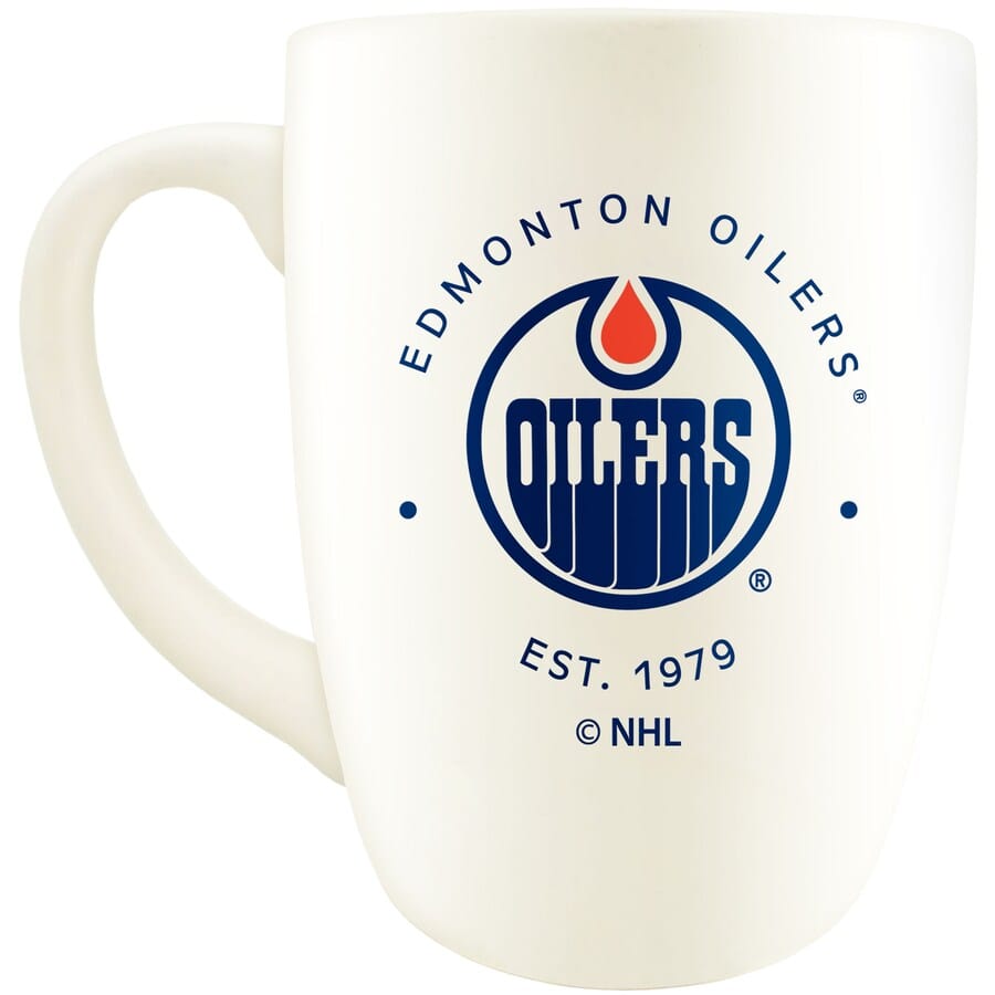 Sports Vault NHL Retro Diner Mug - Edmonton Oilers - The Hockey Shop Source For Sports