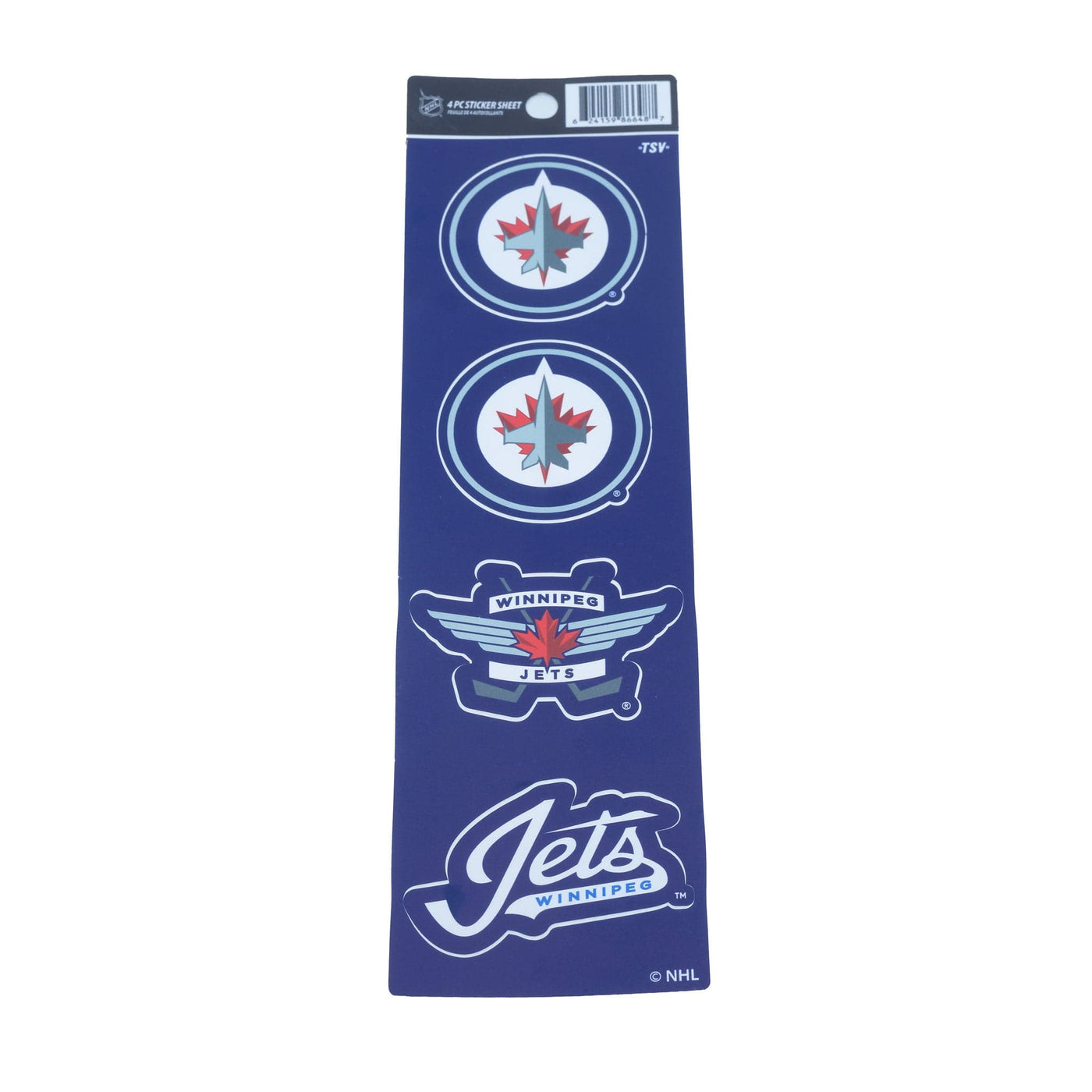 Winnipeg Jets Sports Vault NHL Sticker Set (4 Piece) - The Hockey Shop Source For Sports