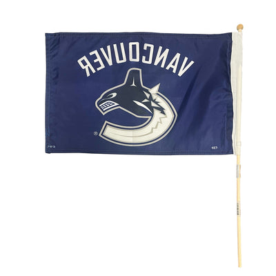 Vancouver Canucks NHL Stick Flag - TheHockeyShop.com