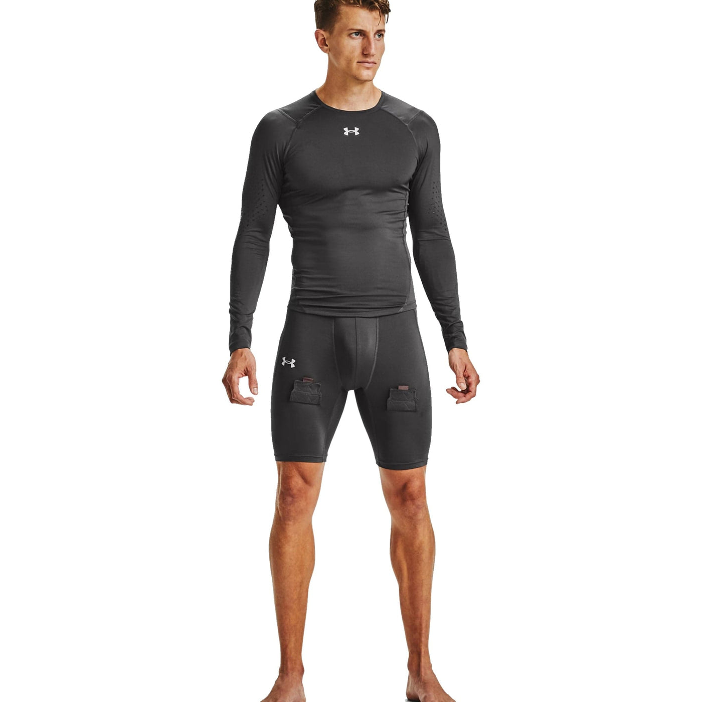 Under Armour Hockey Senior Compression Jock Shorts - TheHockeyShop.com