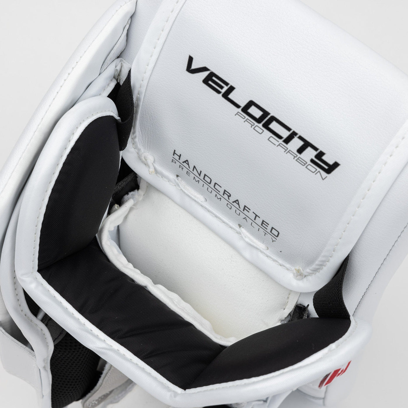 Vaughn Velocity V10 Pro Carbon Senior Goalie Blocker - 7500 Graphic - TheHockeyShop.com