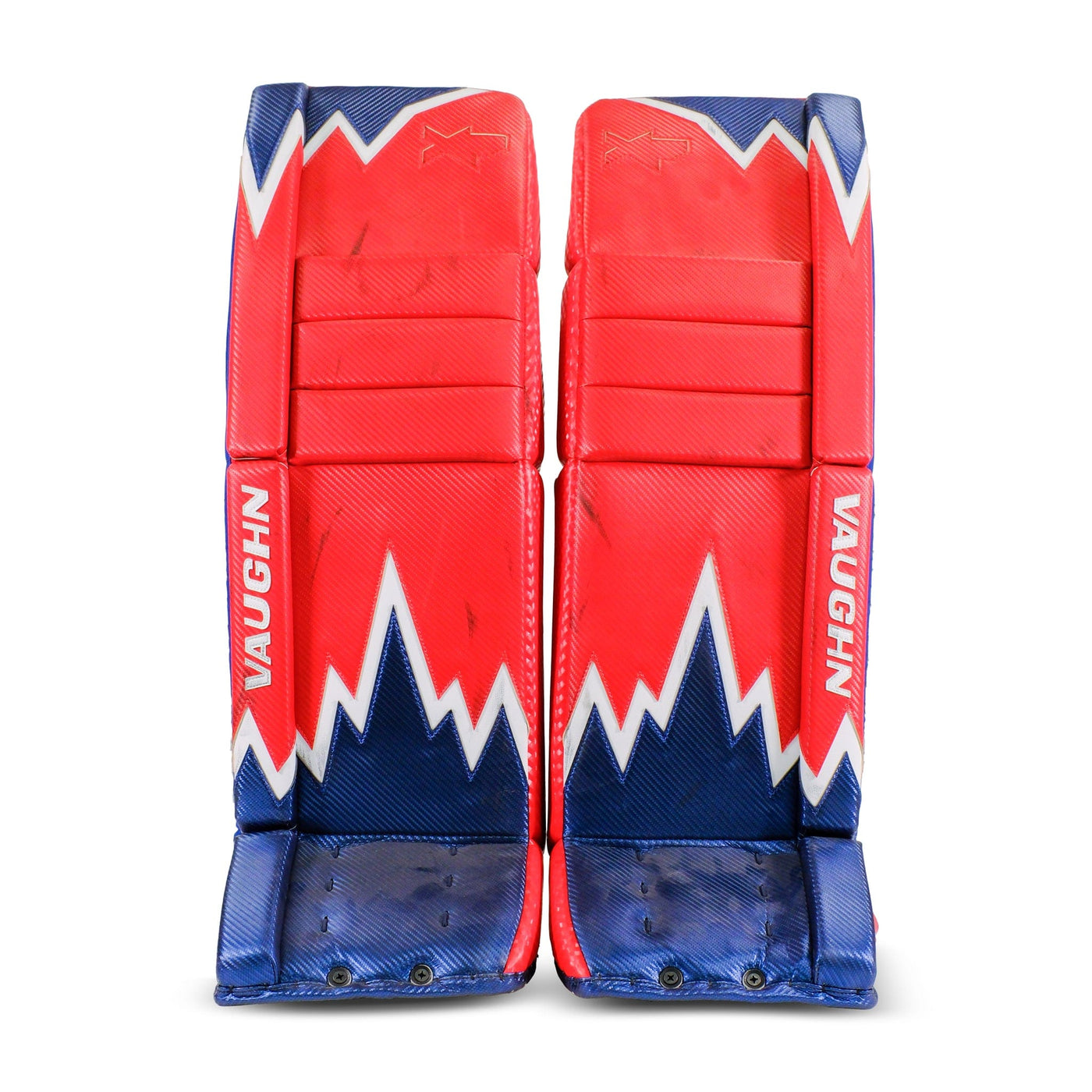 Vaughn Velocity V10 Pro Carbon Senior Goalie Leg Pads - Iceberg Graphic USED - TheHockeyShop.com