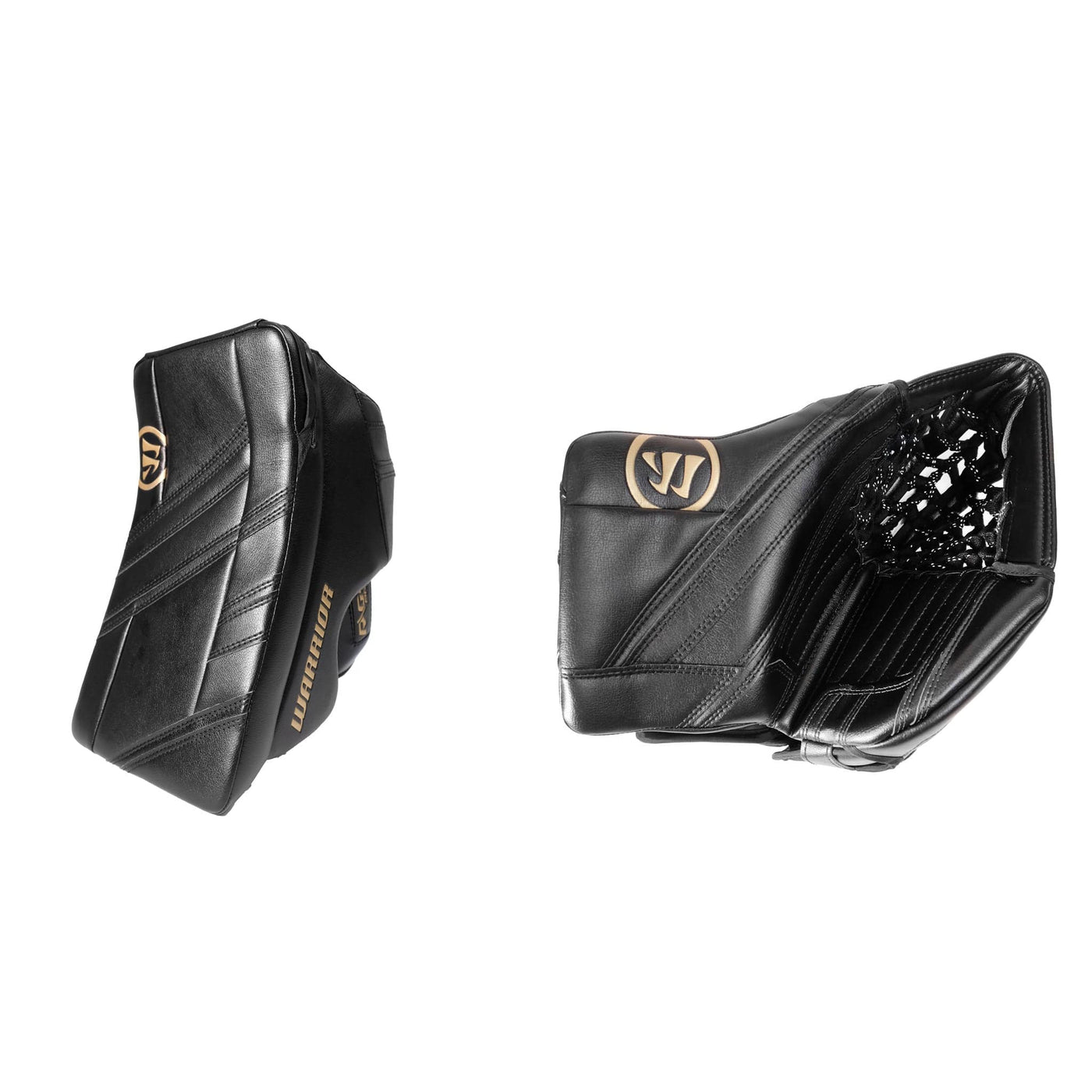 Warrior Ritual G4 Pro Stock Senior Goalie Catcher & Blocker Set - Dusty - The Hockey Shop Source For Sports