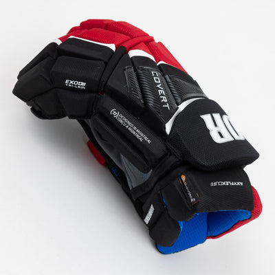 Warrior Covert QR6 Pro Junior Hockey Gloves - TheHockeyShop.com