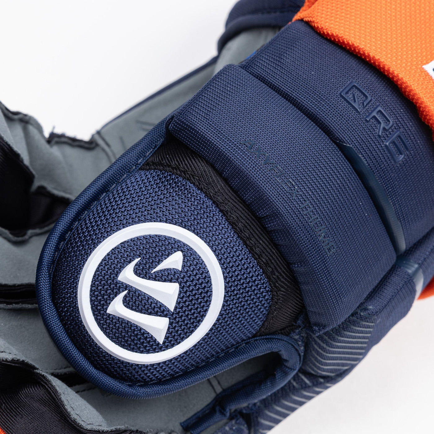 Warrior QR6 Pro Stock Senior Hockey Glove - Greenville Swamp Rabbits - TheHockeyShop.com