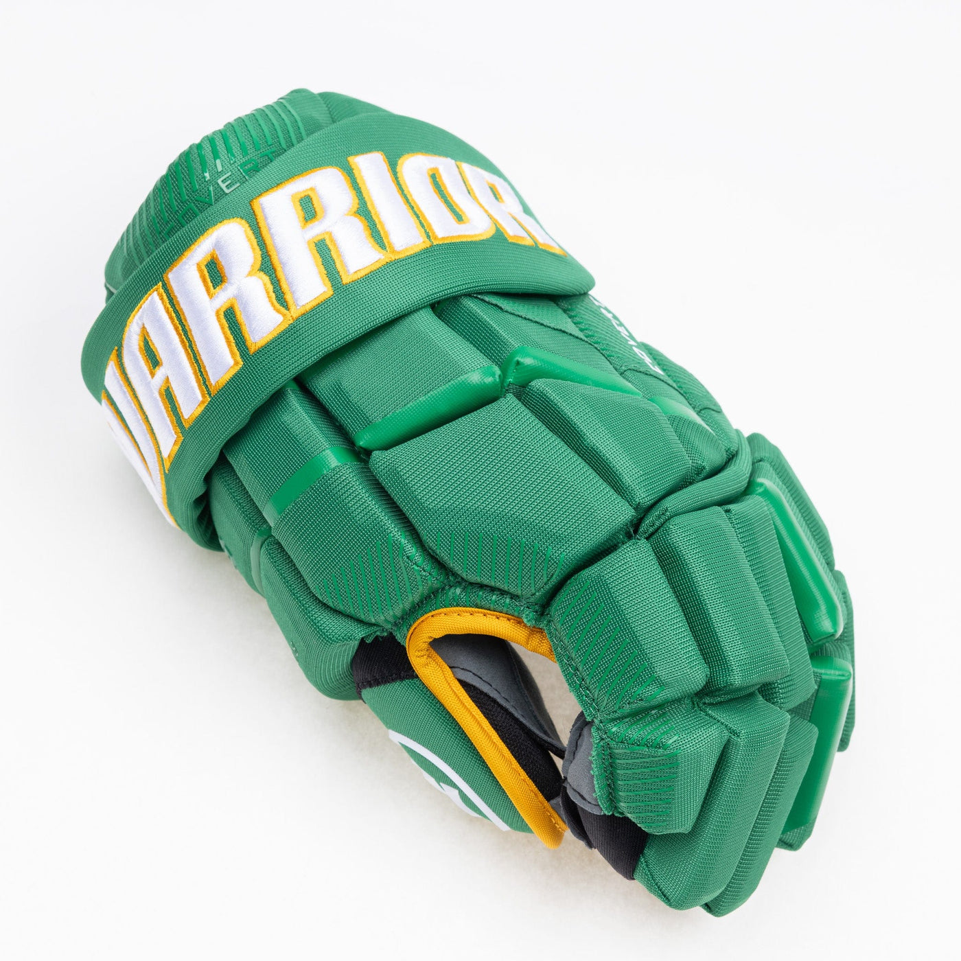 Warrior QR6 Pro Stock Senior Hockey Glove - Minnesota Wild Alternate - TheHockeyShop.com