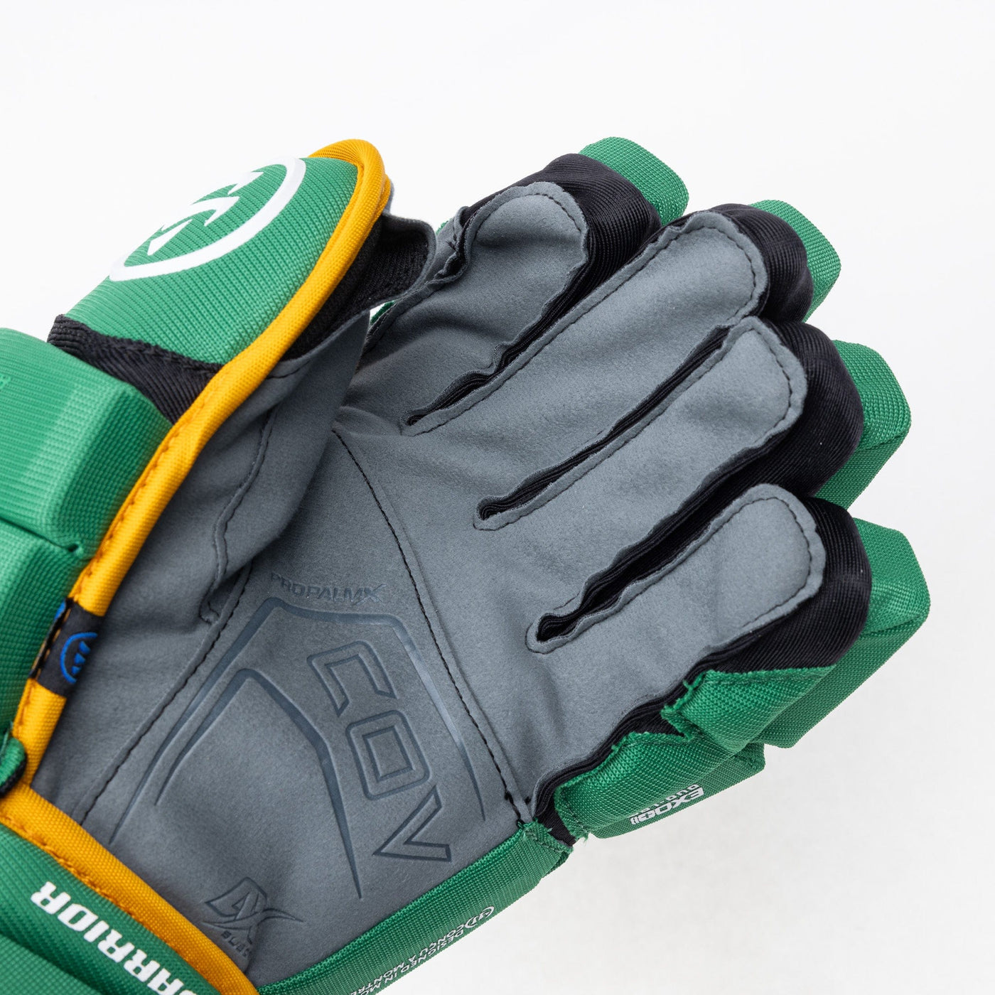 Warrior QR6 Pro Stock Senior Hockey Glove - Minnesota Wild Alternate - TheHockeyShop.com