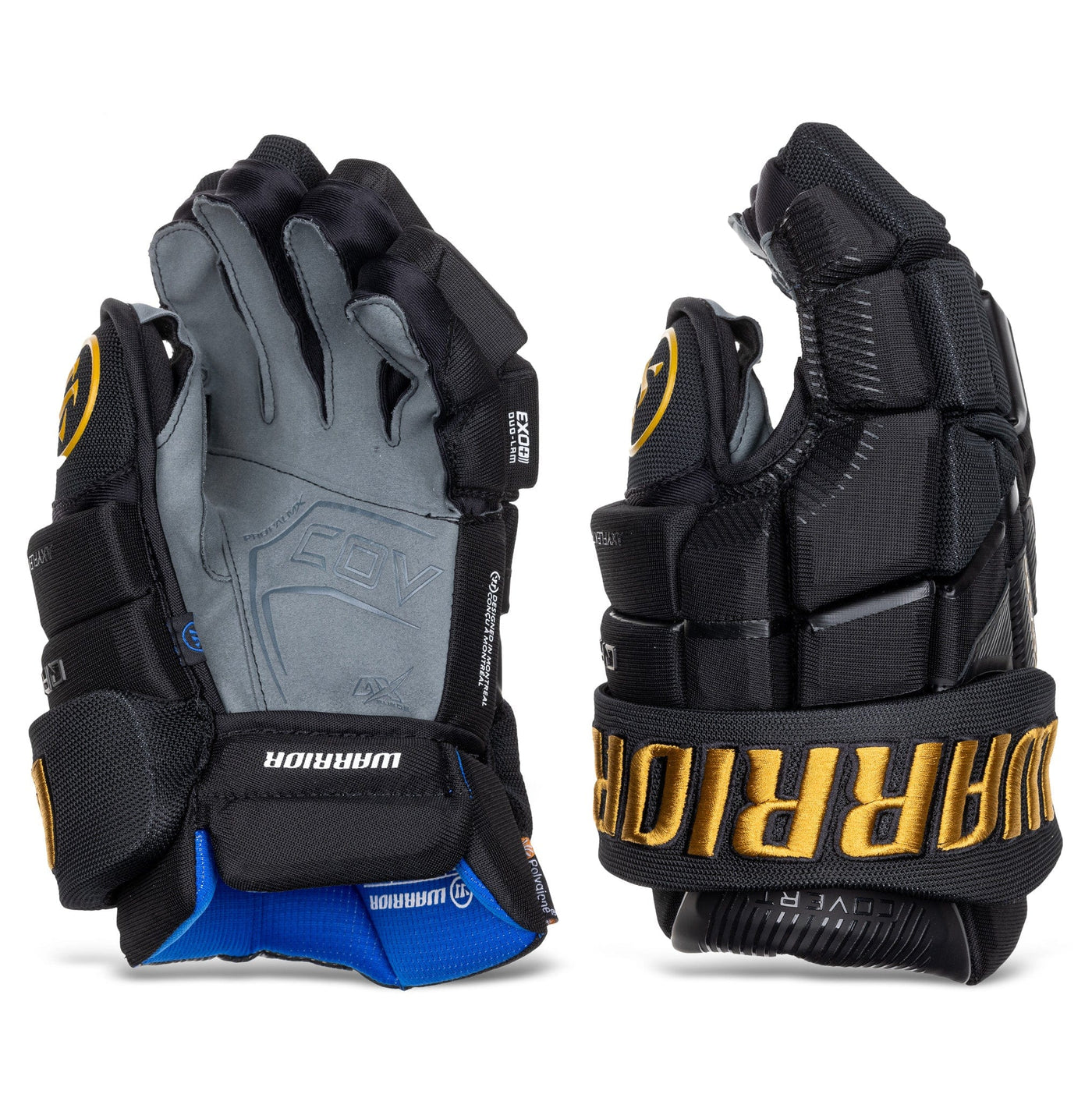 Warrior QR6 Pro Stock Senior Hockey Glove - Newfoundland Growlers - TheHockeyShop.com