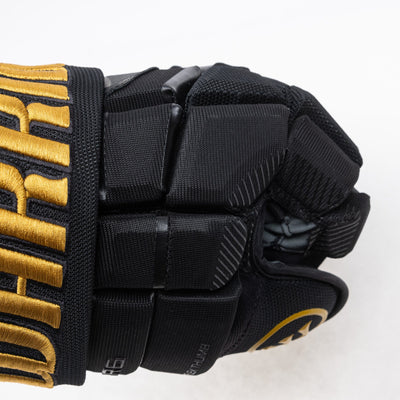 Warrior QR6 Pro Stock Senior Hockey Glove - Newfoundland Growlers - TheHockeyShop.com