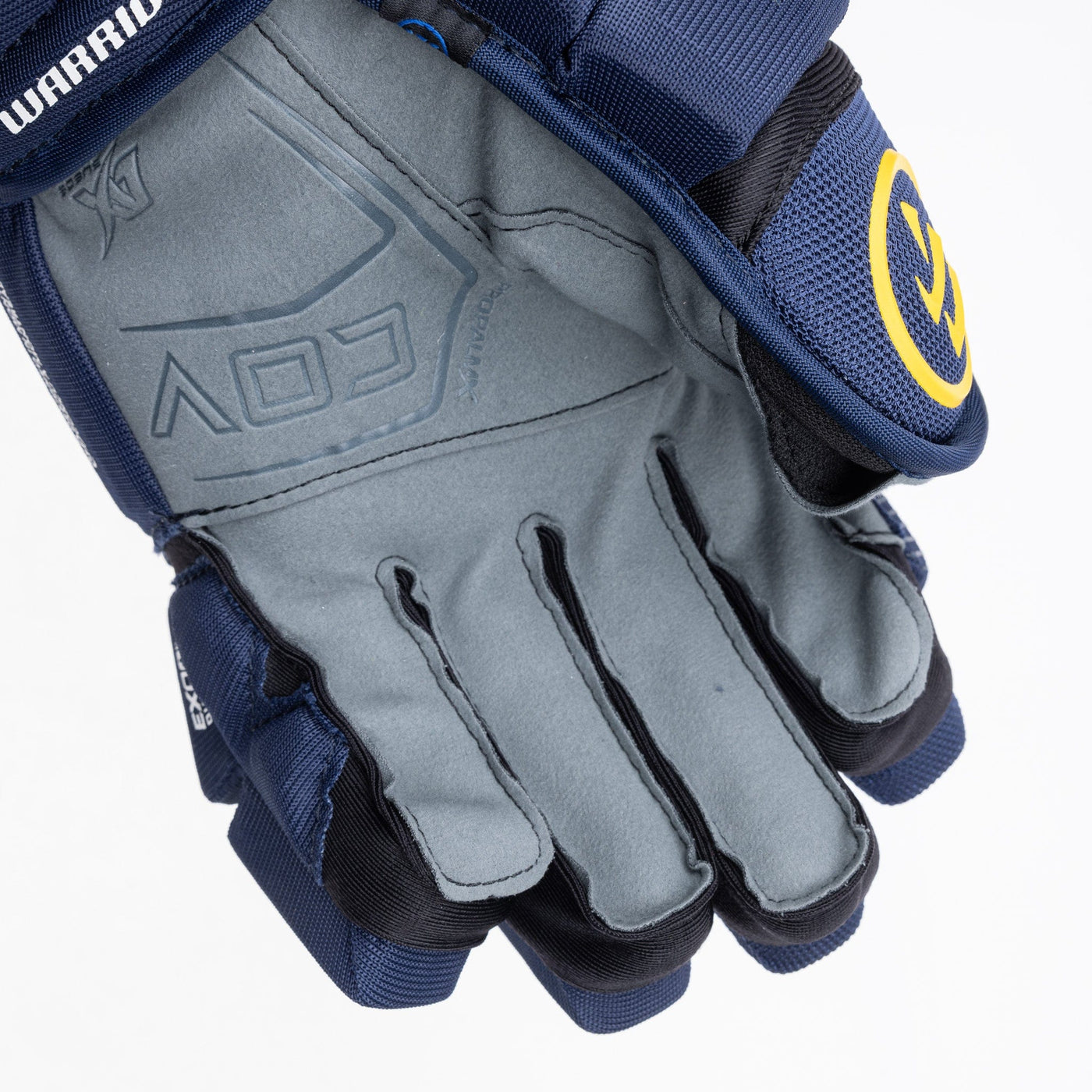 Warrior QR6 Pro Stock Senior Hockey Glove - St. Louis Blues - TheHockeyShop.com