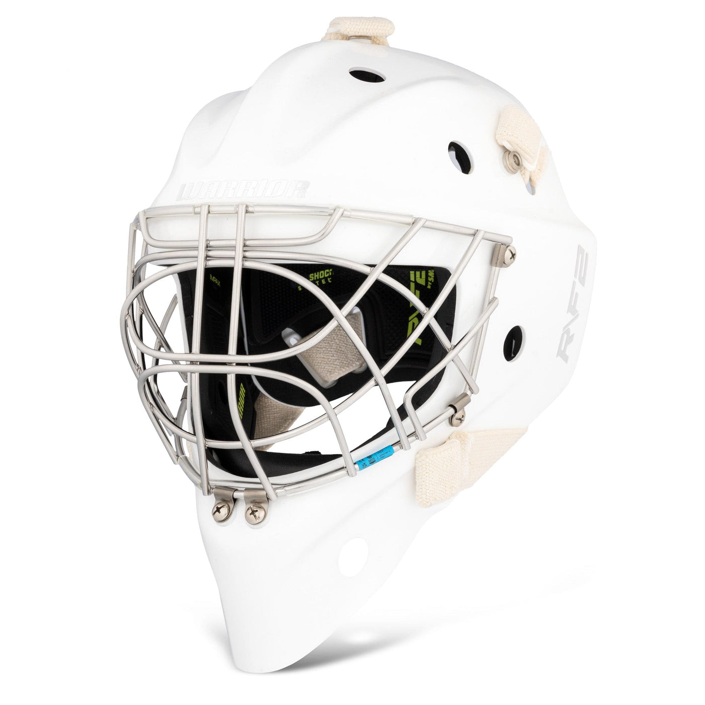 Warrior Ritual F2 E+ Junior Goalie Mask - Pro Certified - TheHockeyShop.com