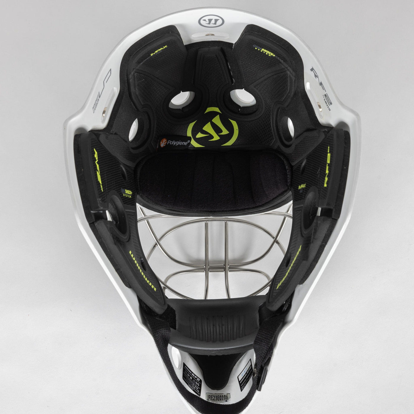 Warrior Ritual F2 E+ Junior Goalie Mask - Pro Certified - TheHockeyShop.com