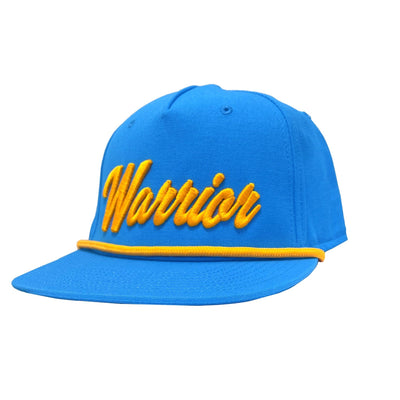 Warrior Hockey Script Rope Snapback Hat - Blue - The Hockey Shop Source For Sports