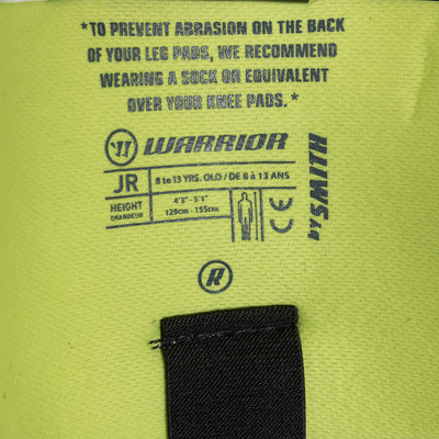 Warrior Ritual X4 E Junior Goalie Knee Pads - The Hockey Shop Source For Sports