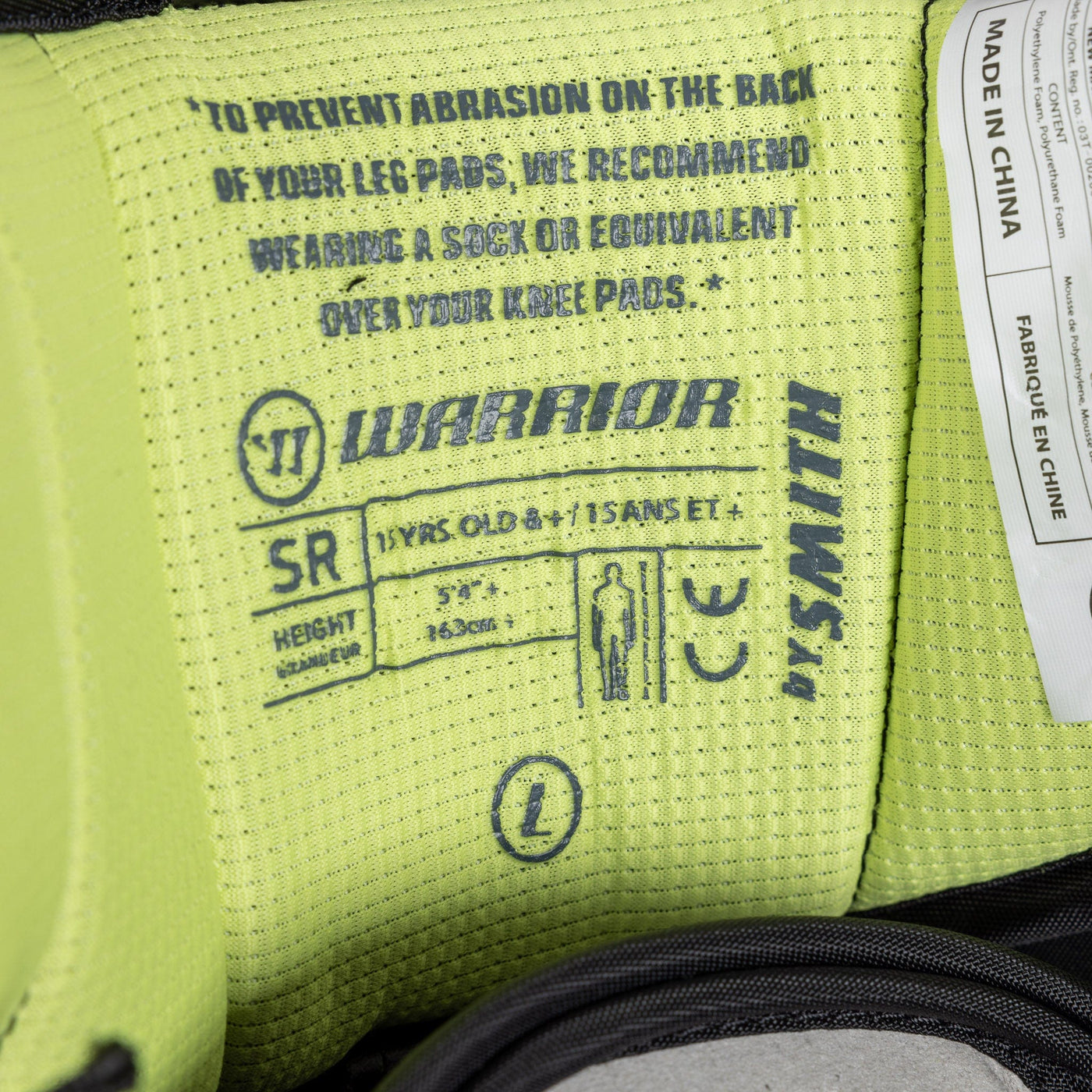 Warrior Ritual X4 Pro Senior Goalie Knee Pads - The Hockey Shop Source For Sports