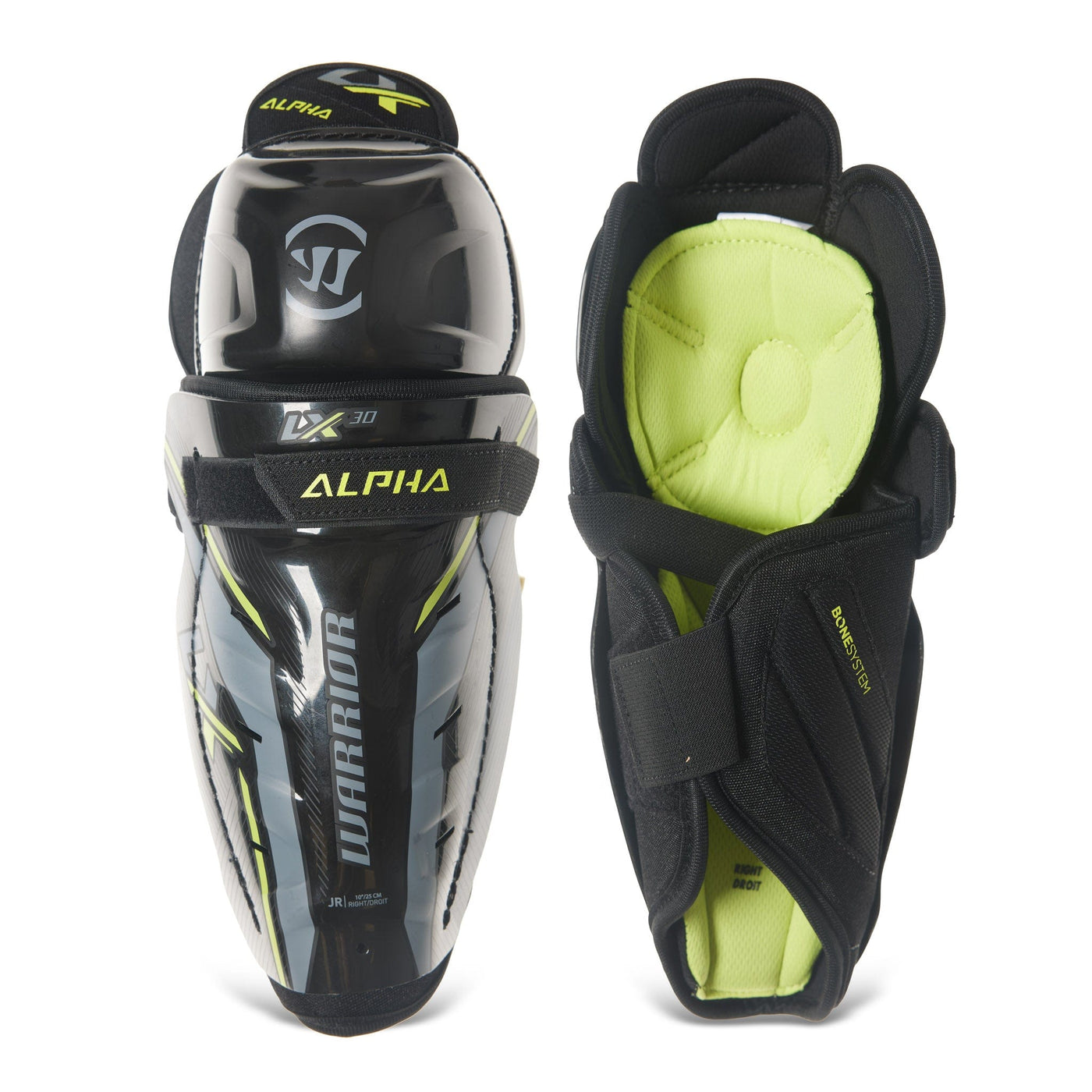 Warrior Alpha LX 30 Junior Hockey Shin Guards - The Hockey Shop Source For Sports