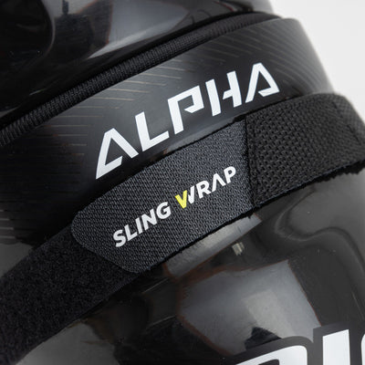 Warrior Alpha Pro Junior Hockey Shin Guards - TheHockeyShop.com