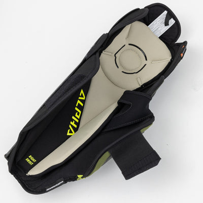 Warrior Alpha Pro Senior Hockey Shin Guards - TheHockeyShop.com