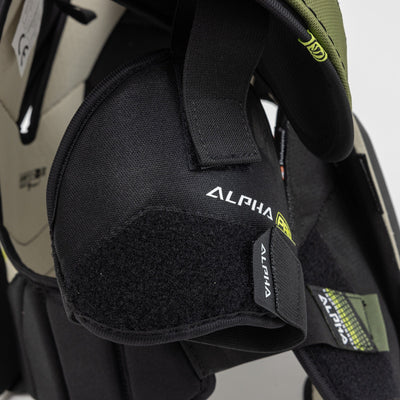 Warrior Alpha Pro Junior Hockey Shoulder Pads - TheHockeyShop.com