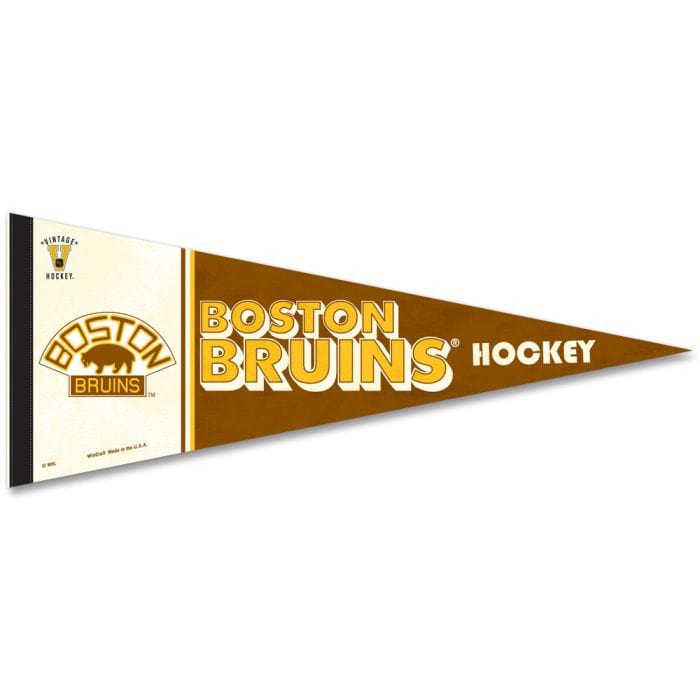 Wincraft NHL Vintage Premium Pennant - Boston Bruins - The Hockey Shop Source For Sports