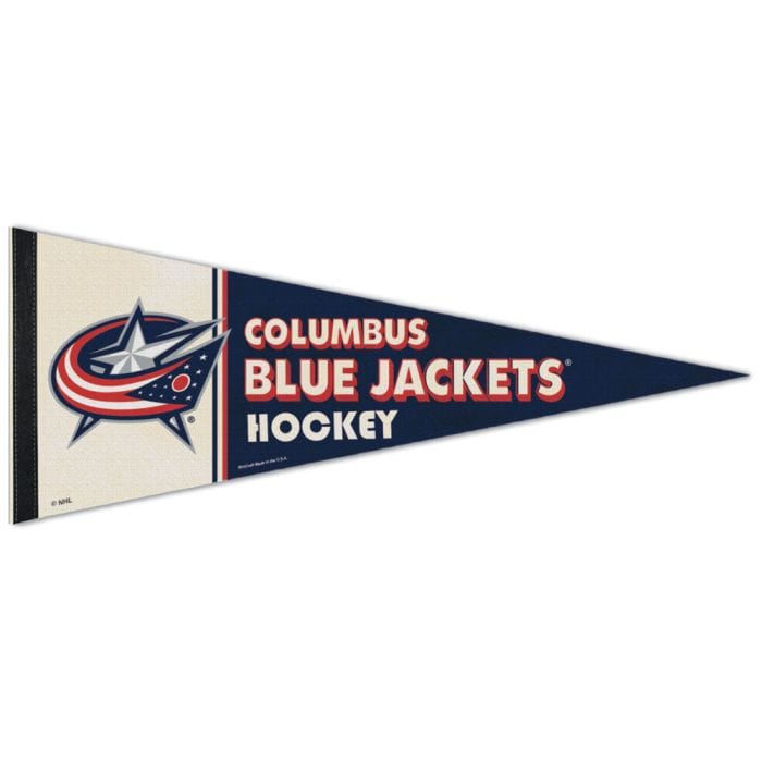 Wincraft NHL Vintage Premium Pennant - Columbus Blue Jackets - The Hockey Shop Source For Sports