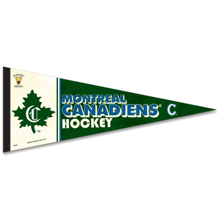 Wincraft NHL Vintage Premium Pennant - Montreal Canadiens - The Hockey Shop Source For Sports