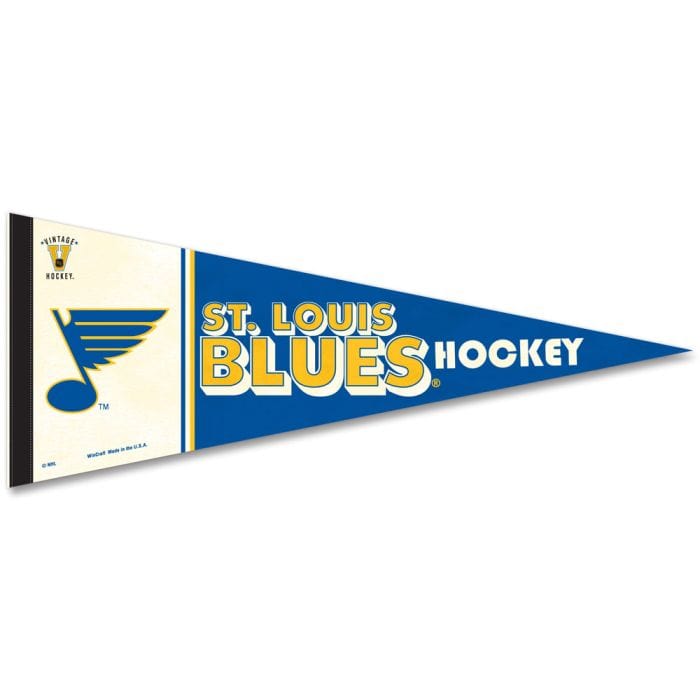 Wincraft NHL Vintage Premium Pennant - St. Louis Blues - The Hockey Shop Source For Sports